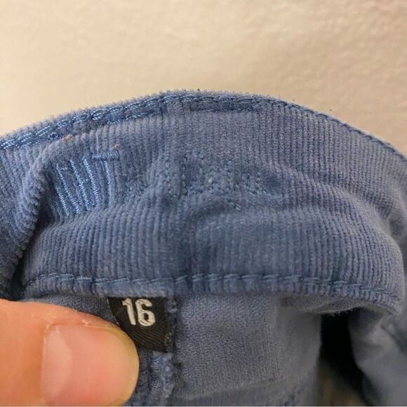 Kut From The Kloth Diana High Rise Skinny Corduroy Pants blue stretch plus 16 - Picture 10 of 14